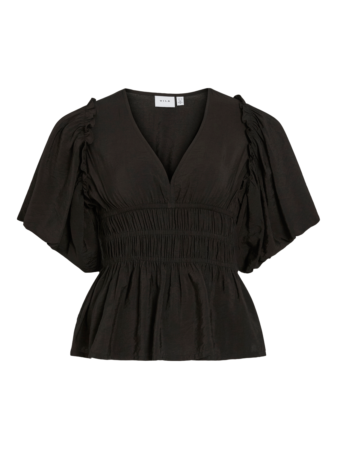 VIFATINA Top - Black - VERO MODA & VILA Bergvik